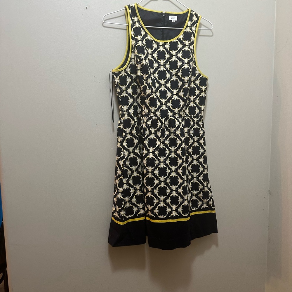 Crown & Ivy Black and White Sleeveless Sundress